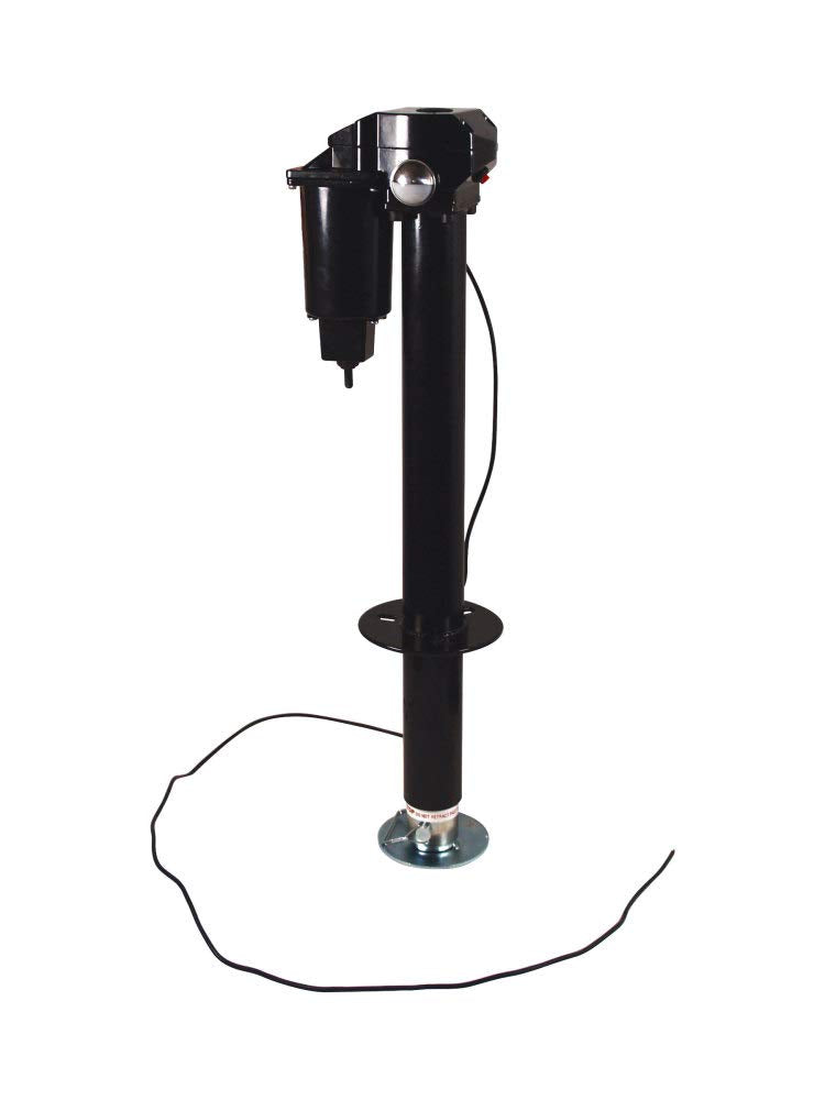Electric Tongue Jack with LED Work Light and Ground Wiring S1870