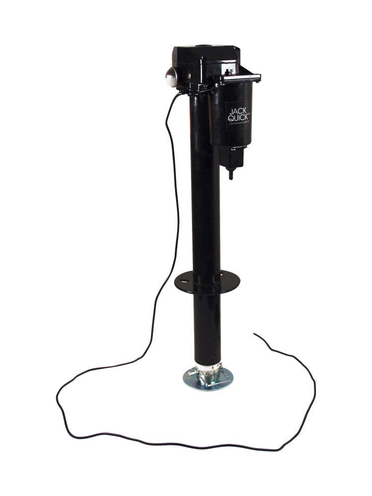 Electric Tongue Jack with LED Work Light and Ground Wiring S1870
