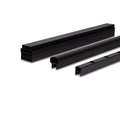 Aluminum Railing Kit for Deck Stairs Textured Black 36 x 72 Inch Y5423