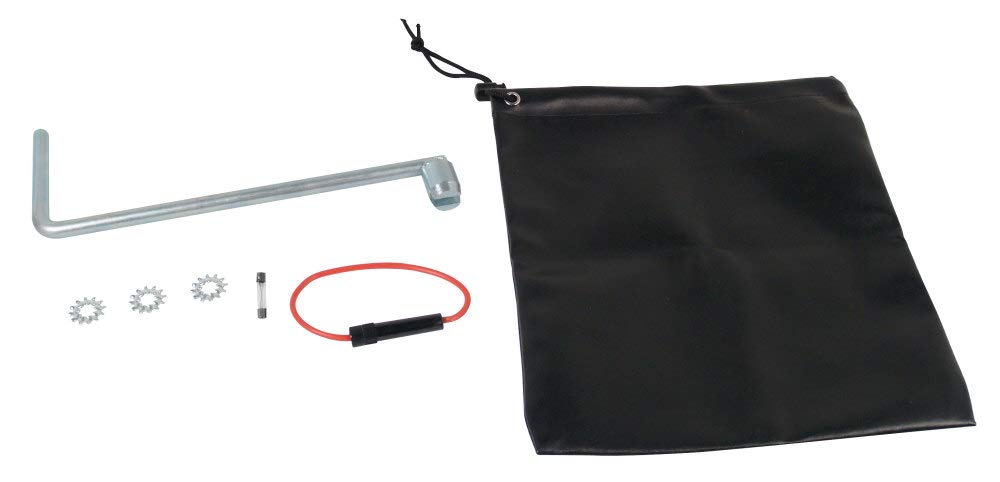 Electric Tongue Jack with LED Work Light and Ground Wiring S1870