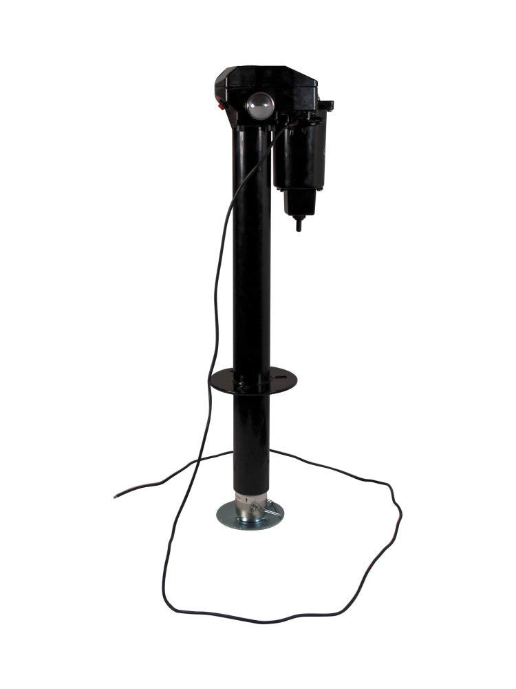 Electric Tongue Jack with LED Work Light and Ground Wiring S1870