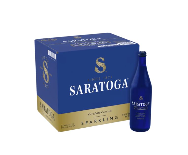Sparkling Spring Water Carbonated 28 Fl Oz Pack of 12 H3232