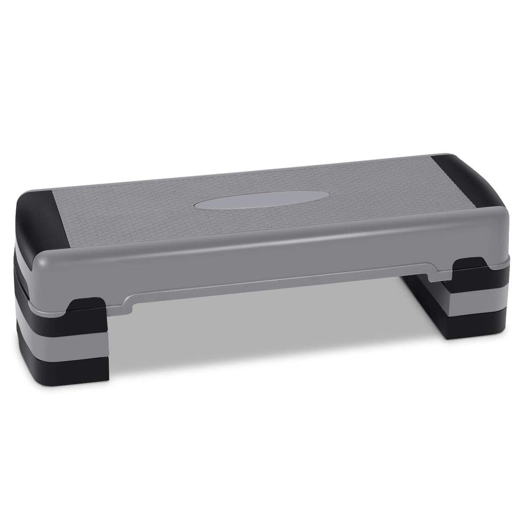 35" Height-Adjustable Non-Slip Aerobic Step Platform B369