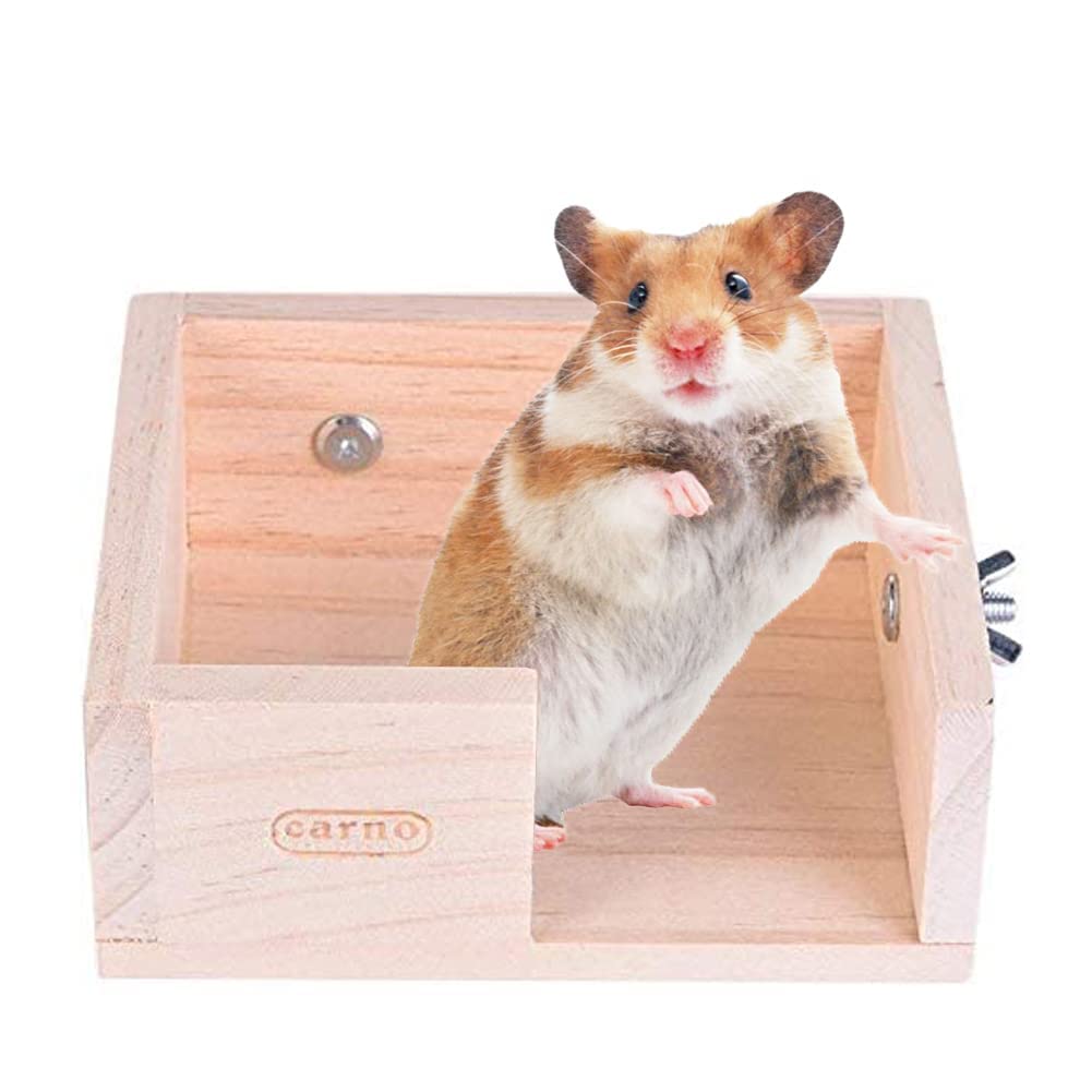 Wooden Hamster Platform Cage Accessories Q1348