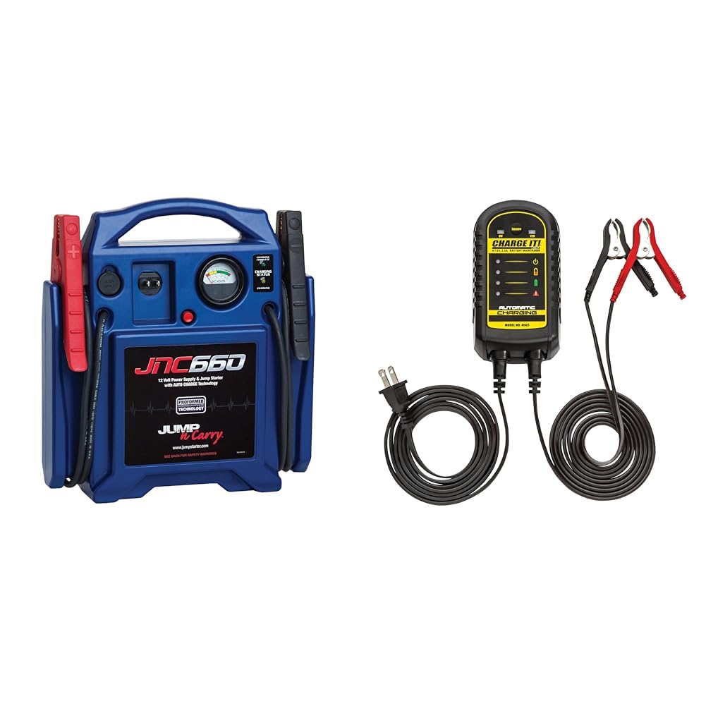 1700 Peak Amp 12 Volt Jump Starter and 2.5 Amp Battery Maintainer T207