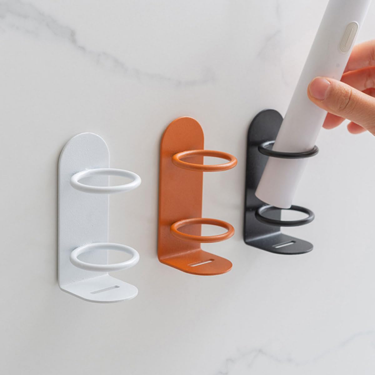 2 Pack Wall Hanging Electric Toothbrush Holder C9363