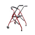 Lightweight Folding Aluminum Rollator Walker with Seat A2998