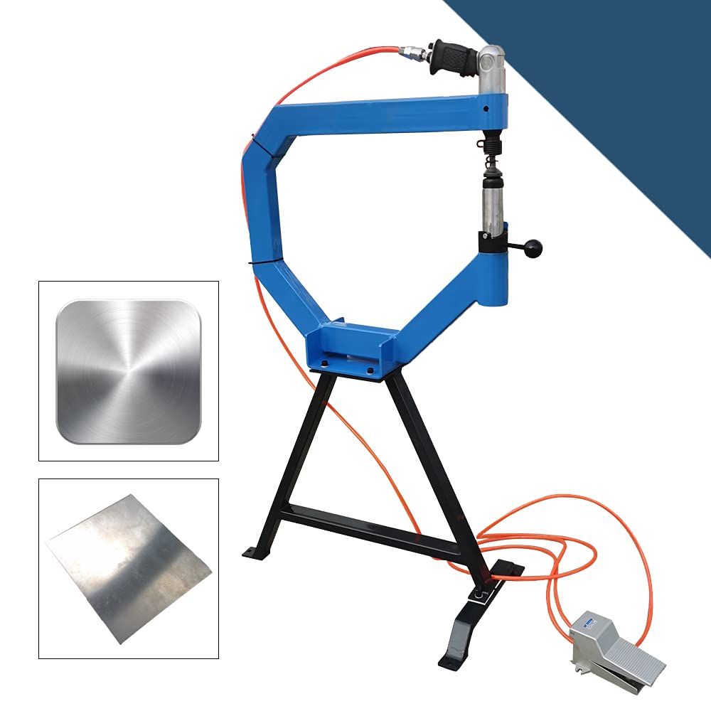 Pneumatic Planishing Hammer, 4" Throat Sheet Metal Shaping Anvil W3122