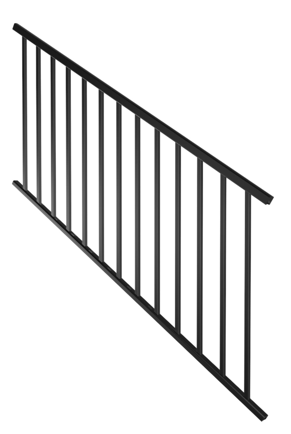 Black 6' Stair Rail Kit W7636