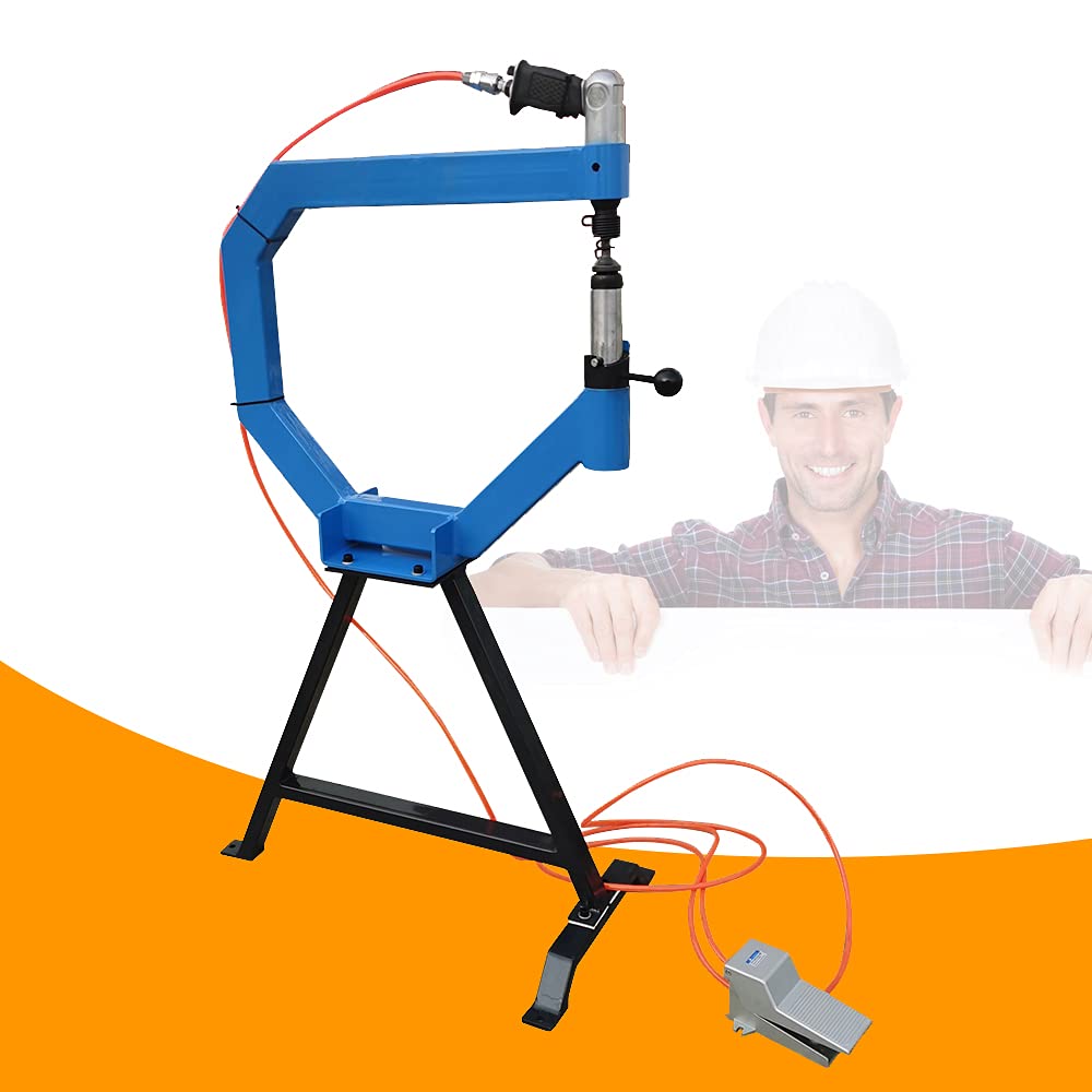 Pneumatic Planishing Hammer, 4" Throat Sheet Metal Shaping Anvil W3122