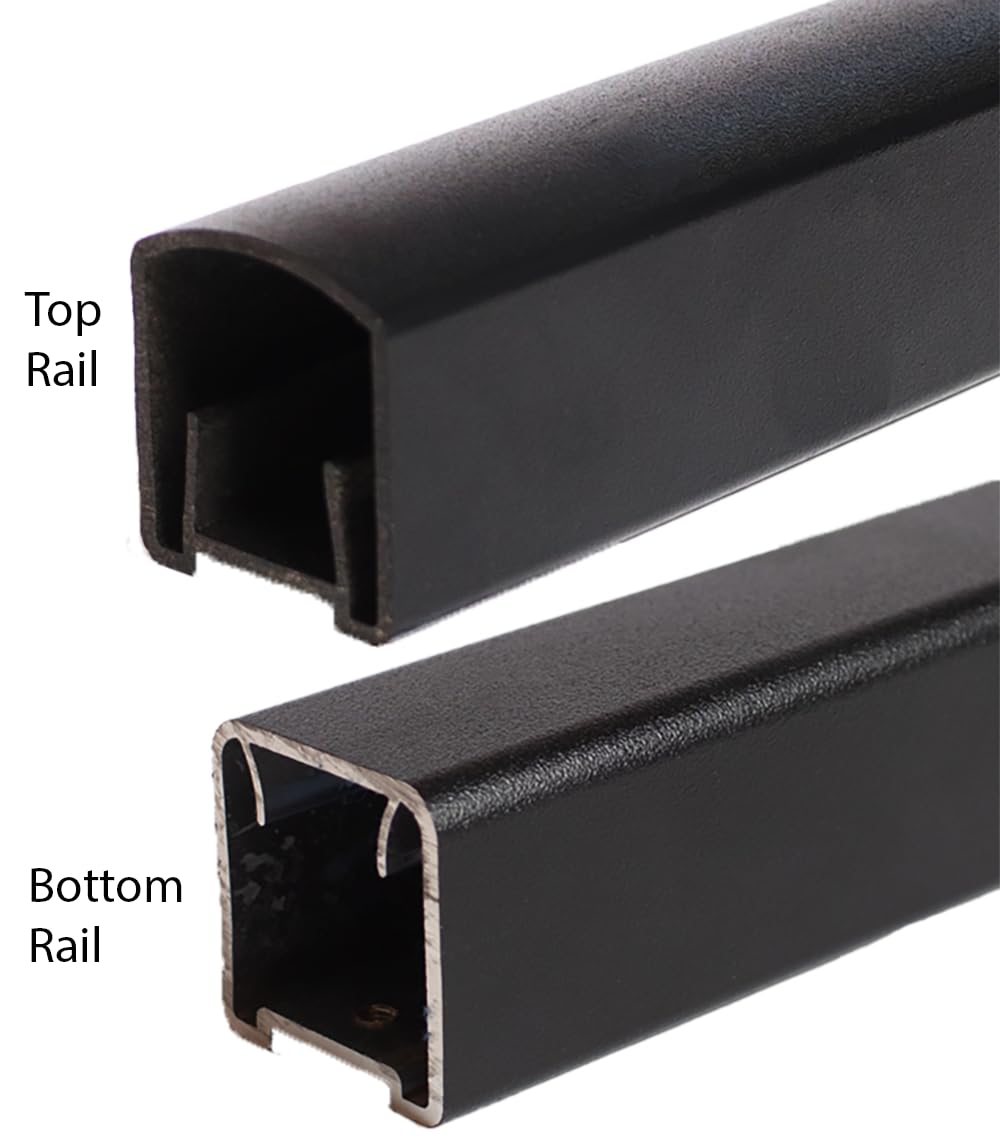 Black 6' Stair Rail Kit W7636