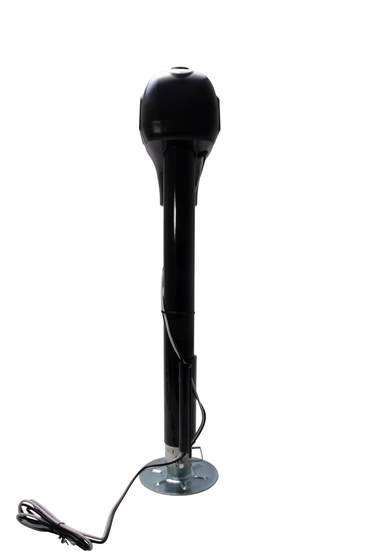 Electric A-Frame Tongue Jack with Side-Mount LED Work Light, 3,650 lbs. Capacity, Black H61024