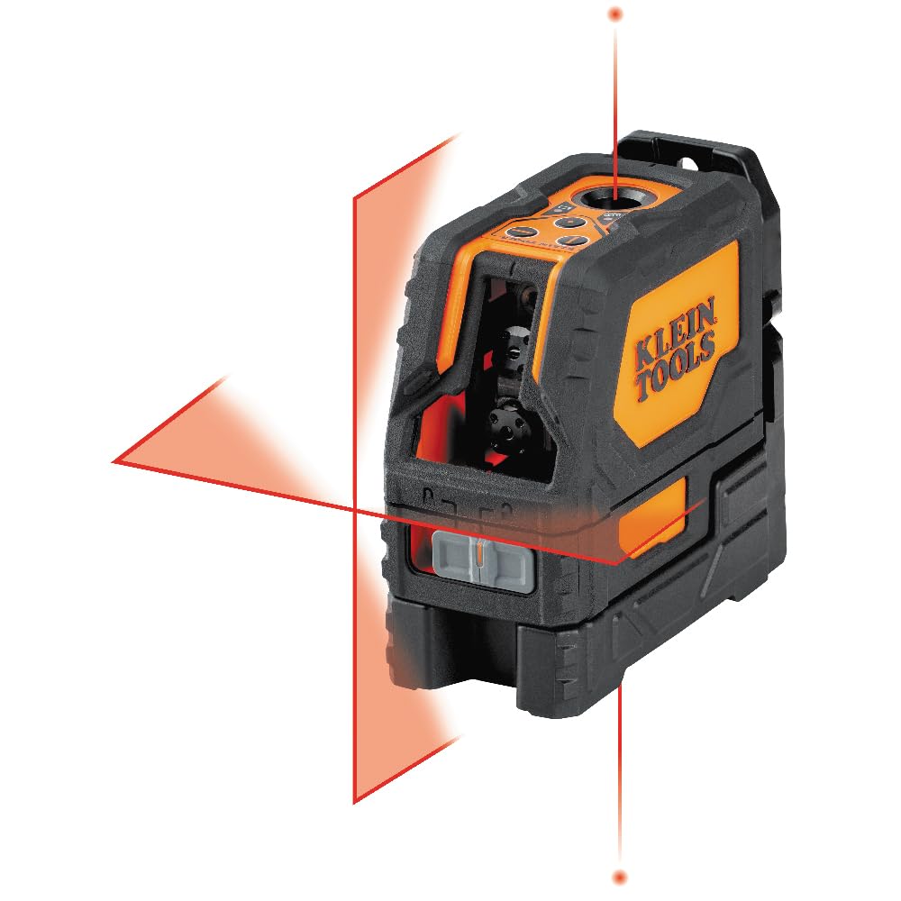 Self-Leveling Laser Level with Red Cross Lines and Plumb Spot X68511