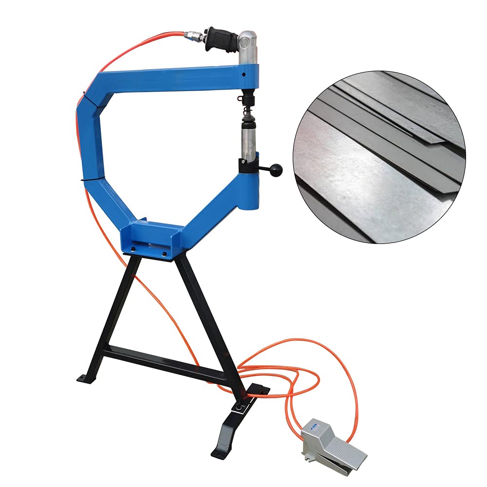 Pneumatic Planishing Hammer, 4" Throat Sheet Metal Shaping Anvil W3122