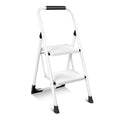 2 Step White Folding Ladder T599162