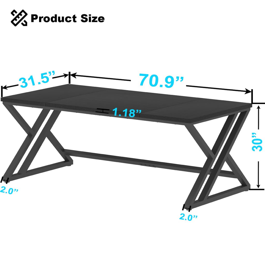 Black Computer Desk Q12881