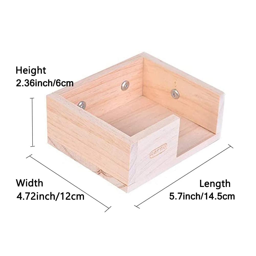 Wooden Hamster Platform Cage Accessories Q1348
