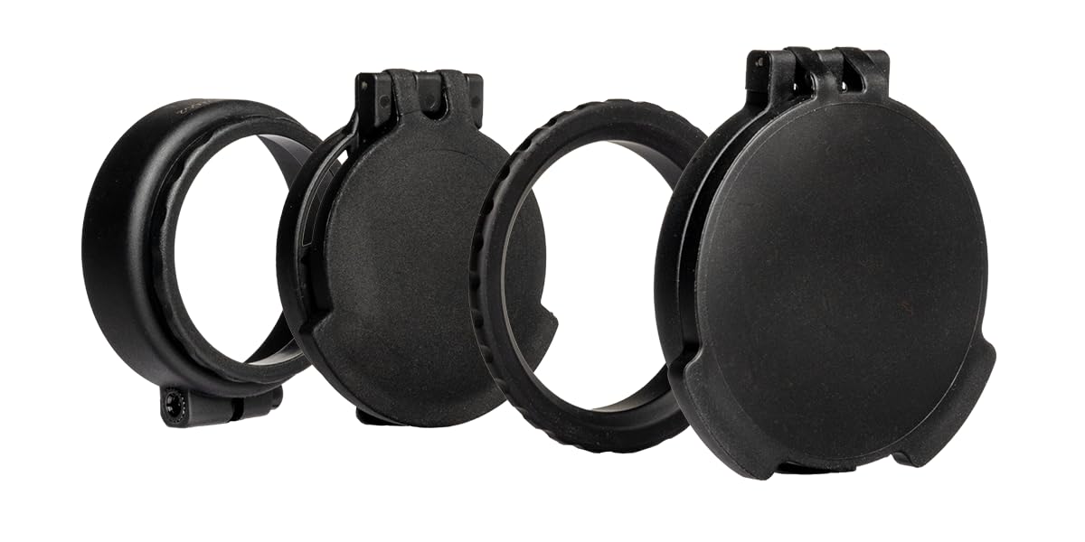 Flip Up Rifle Scope Lens Cap Covers Kit S230513