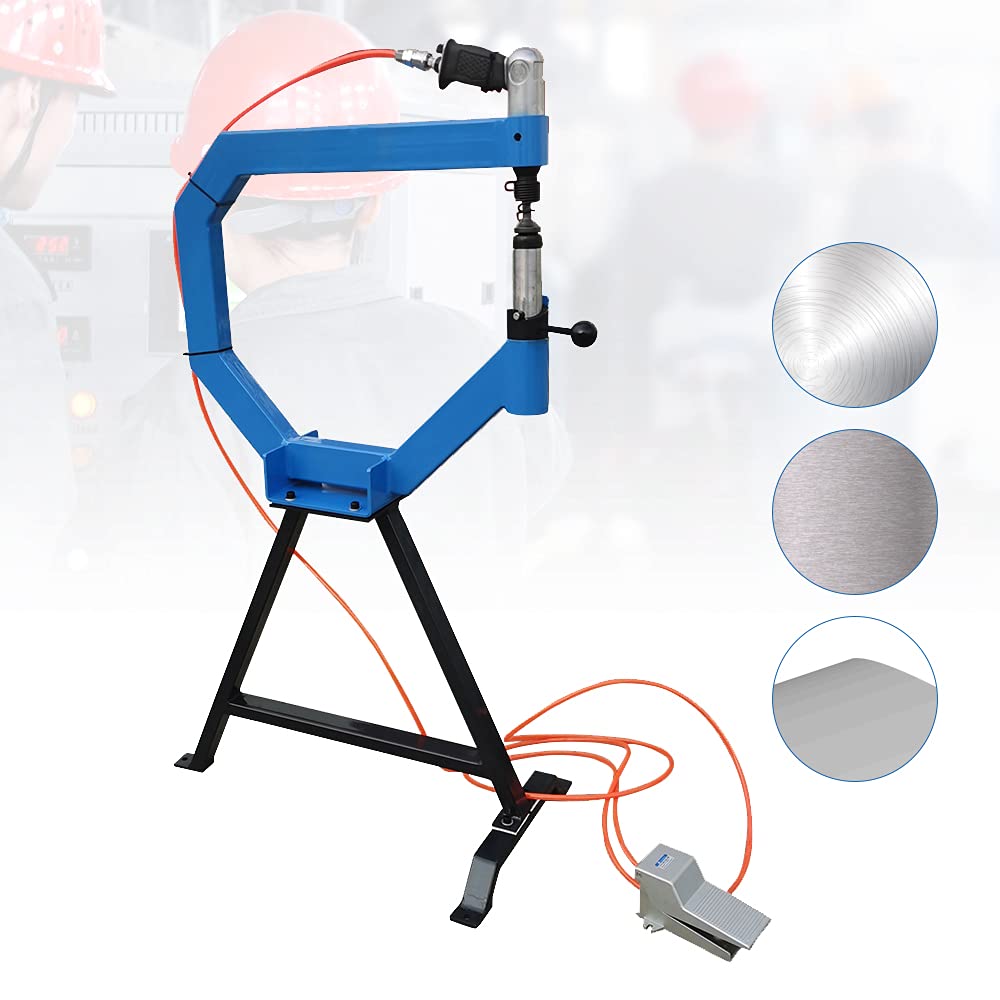 Pneumatic Planishing Hammer, 4" Throat Sheet Metal Shaping Anvil W3122