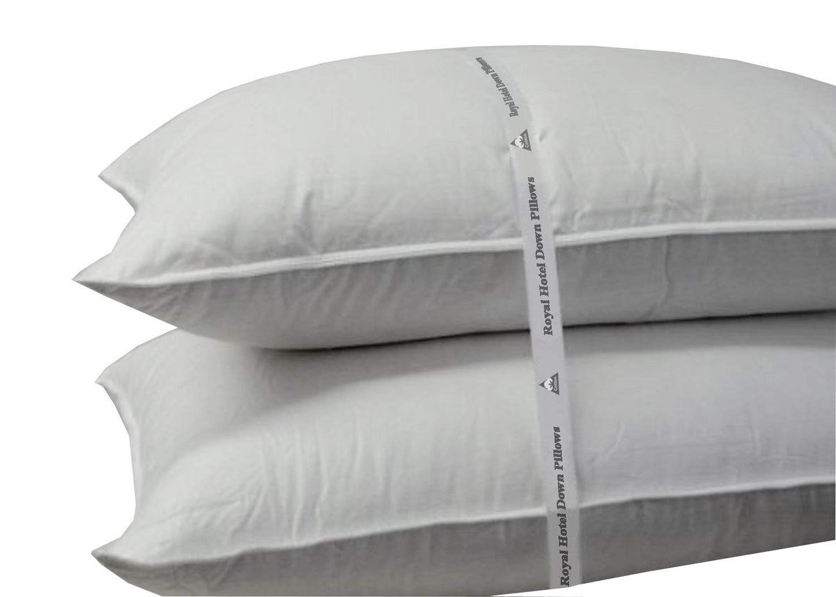 Medium Firm King Down Pillows Set of 2 D16521
