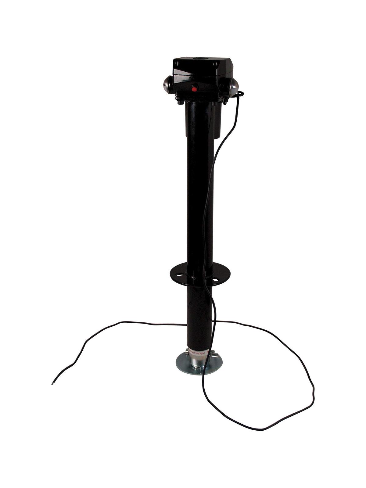 Electric Tongue Jack with LED Work Light and Ground Wiring S1870