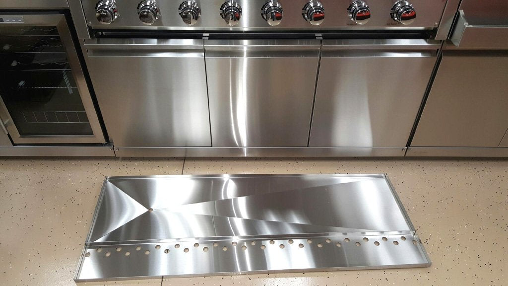 304 Stainless Steel 8 Burner Propane/Natural Gas BBQ Grill with Cover W391229