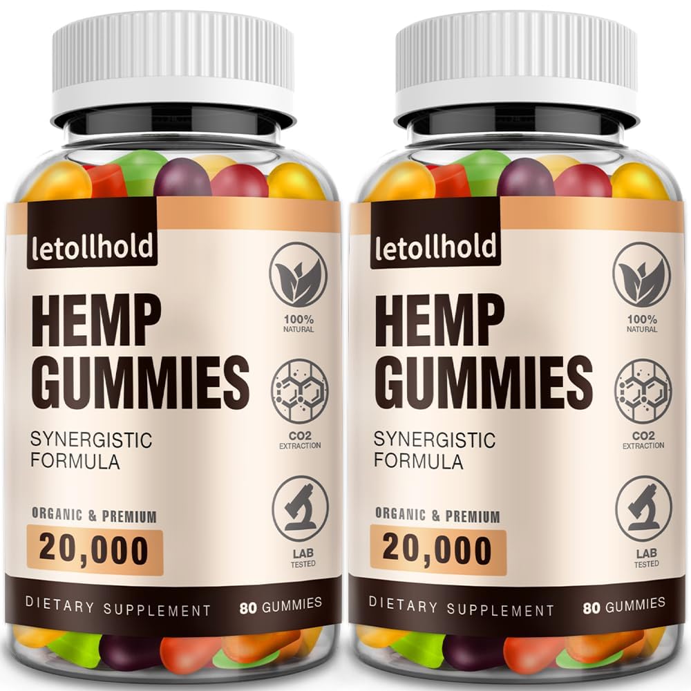 Hemp Gummies 2 Pack Low Sugar G660