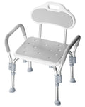 Shower Chair with Padded Armrests and Back H5644
