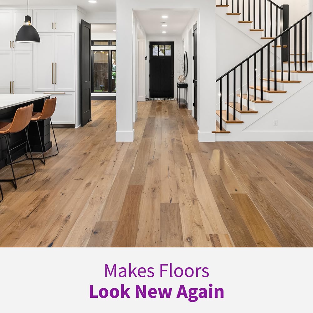Floor Polish for Sealed Hardwood, Laminate, Vinyl and Tile, 32 Ounces (Pack of 2) P984