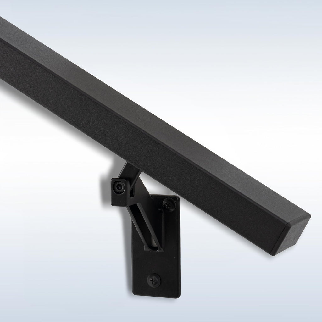 Matte Black Handrails Kit for Stairs U21865