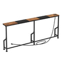 Narrow Console Table with Power Outlet S386