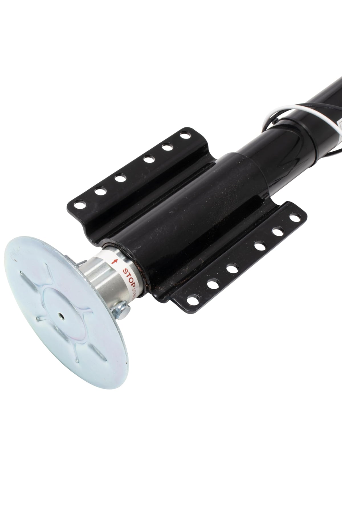 Electric A-Frame Tongue Jack with Side-Mount LED Work Light, 3,650 lbs. Capacity, Black H61024