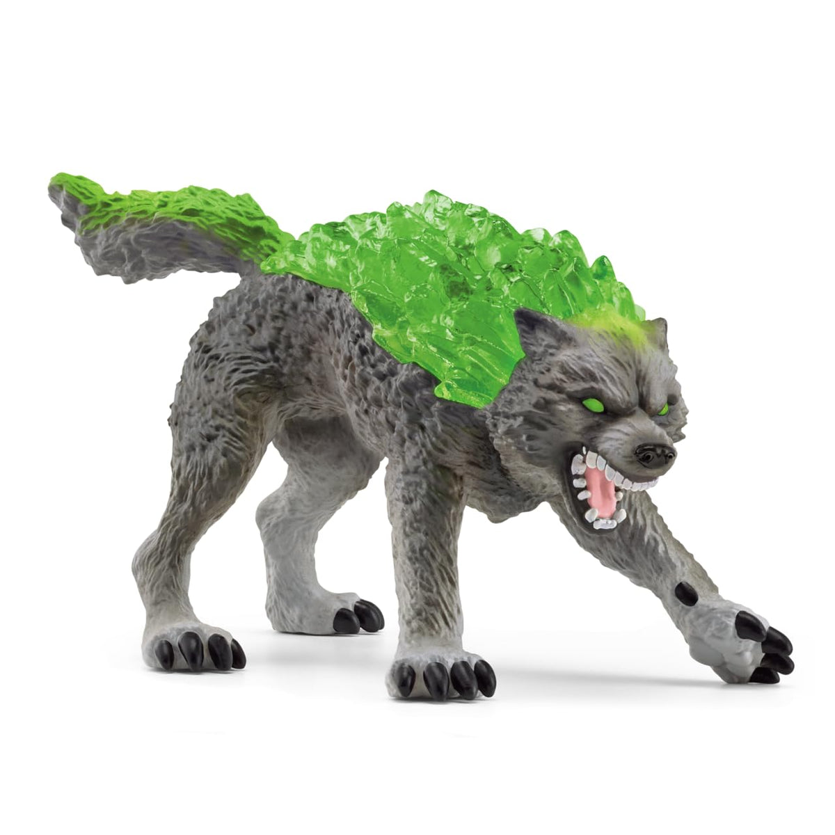 6" Stone Wolf Figurine Fantasy Animal Figure D398099