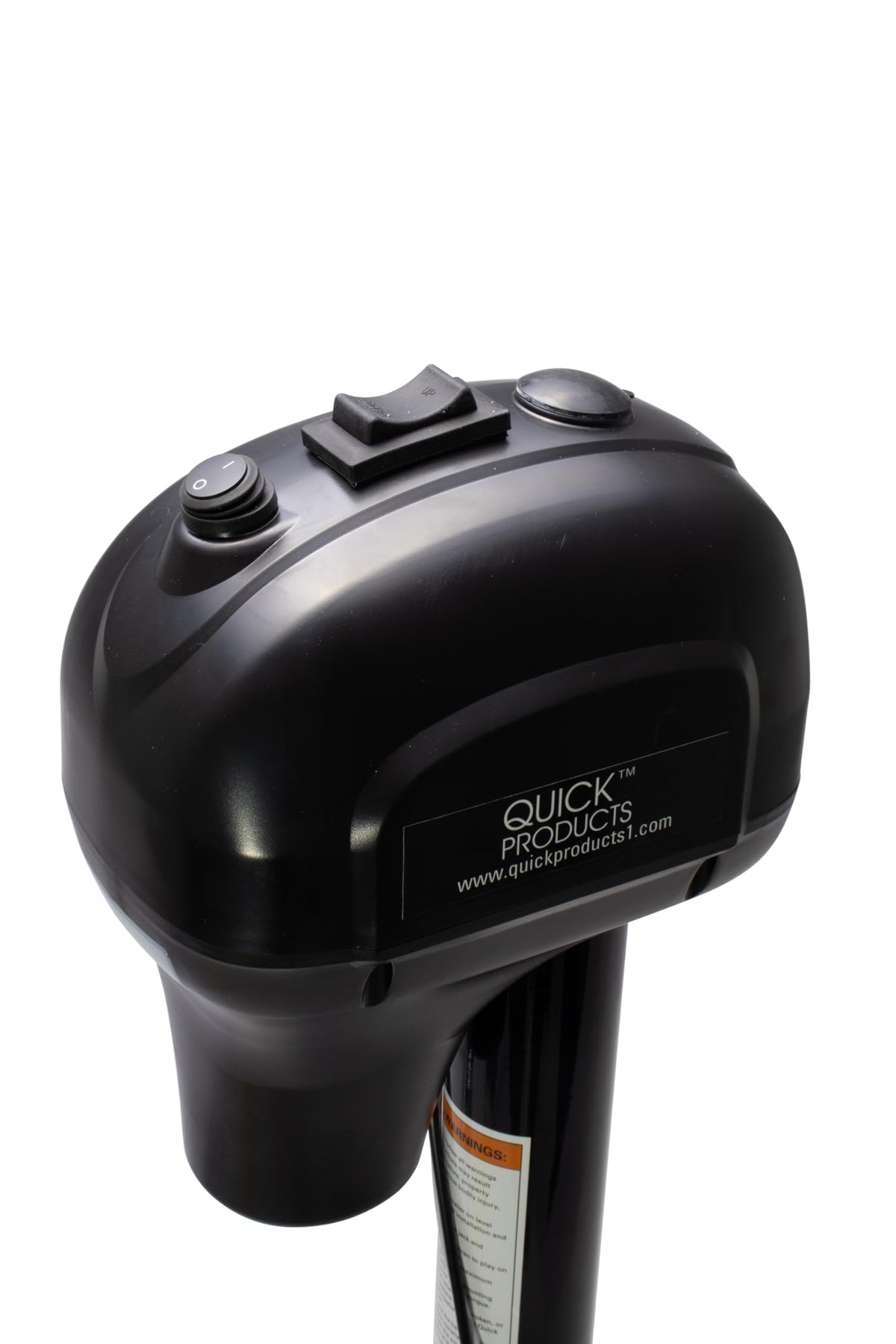 Electric A-Frame Tongue Jack with Side-Mount LED Work Light, 3,650 lbs. Capacity, Black H61024