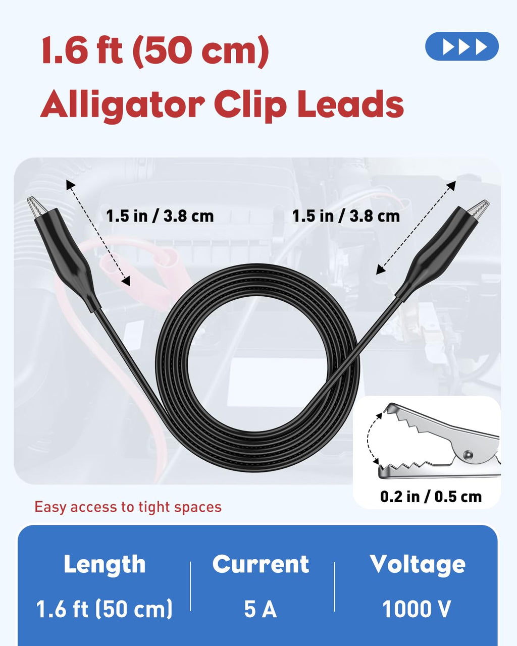 11 Pcs Multimeter Test Leads Kit Z770