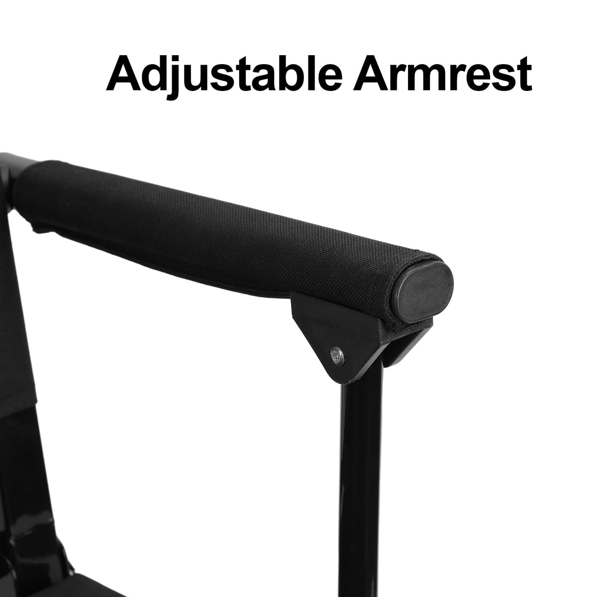 2-Pcs Folding Stadium Seat with Back Support & Cushion E815807