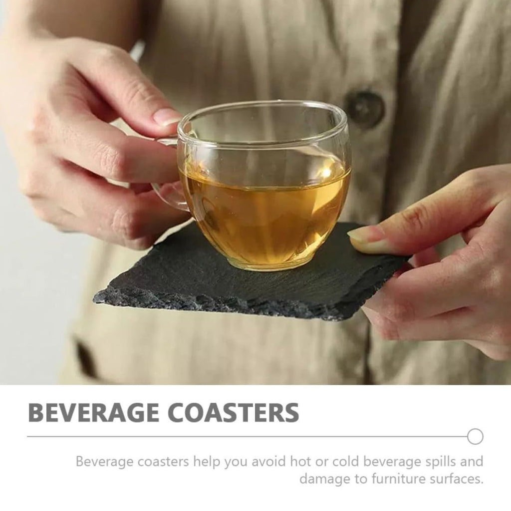 Natural Stone Drink Coasters Set Z48042