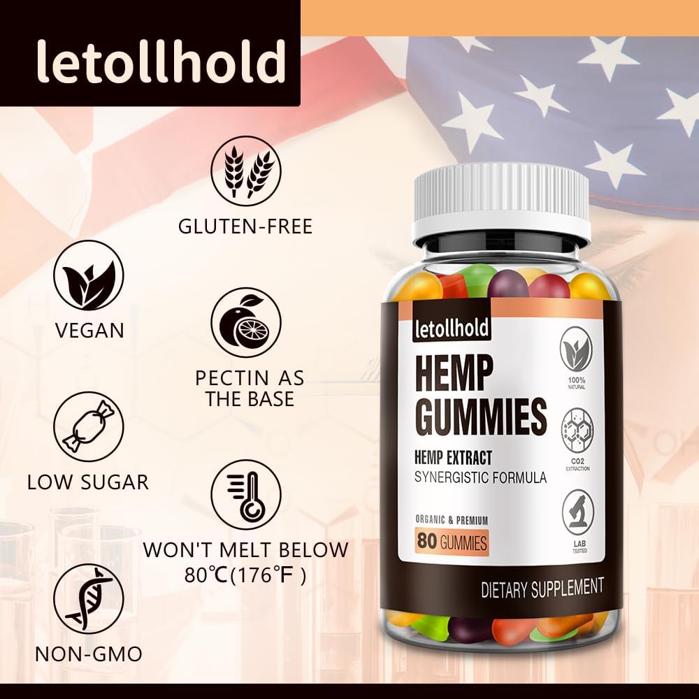 Hemp Gummies 2 Pack Low Sugar G660