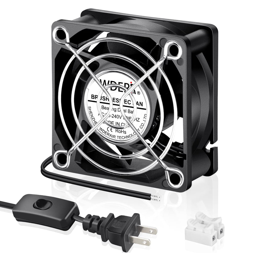 60mm x 25mm Mini Muffin Fan Cooling Axial AC P206
