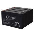 6V 9Ah AGM F2 Terminal Battery 4 Pack G416