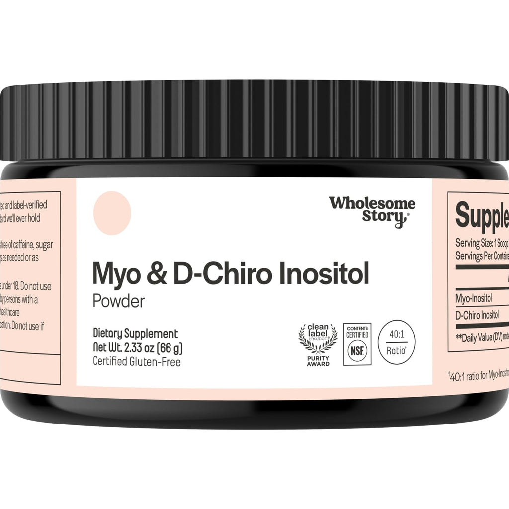 Myo-Inositol & D-Chiro Inositol Supplement Powder 40:1 Ratio 30 Servings I8765