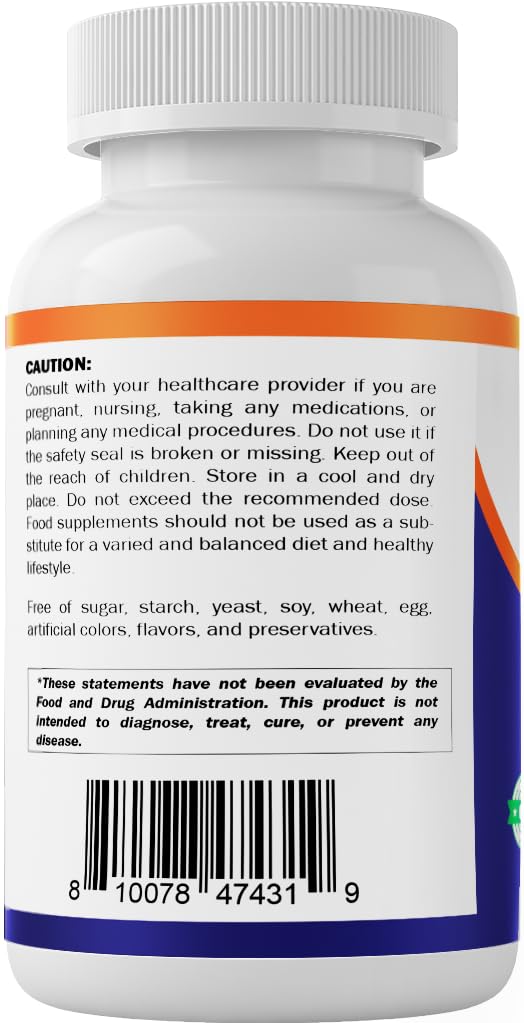 MSM 2000 mg with Vitamin C 180 Veg Capsules 2 Pack M726