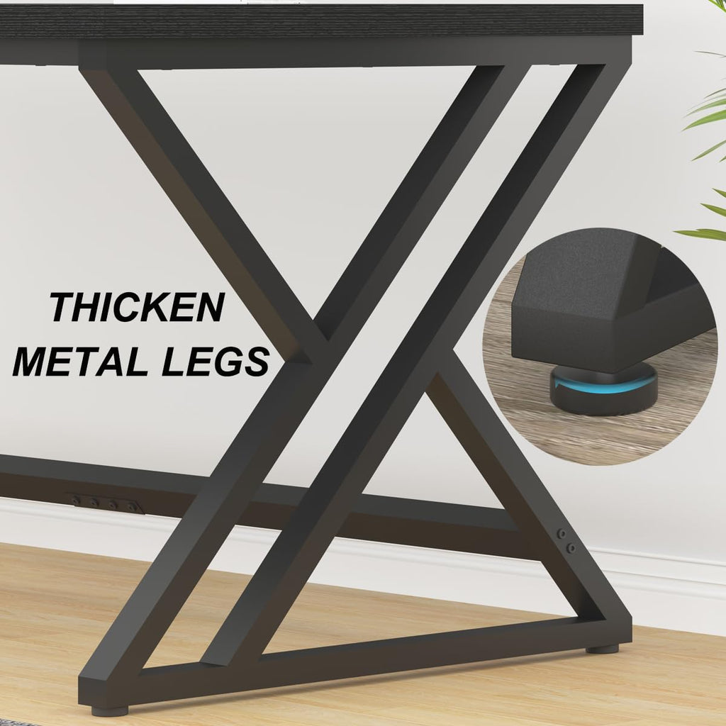 Black Computer Desk Q12881