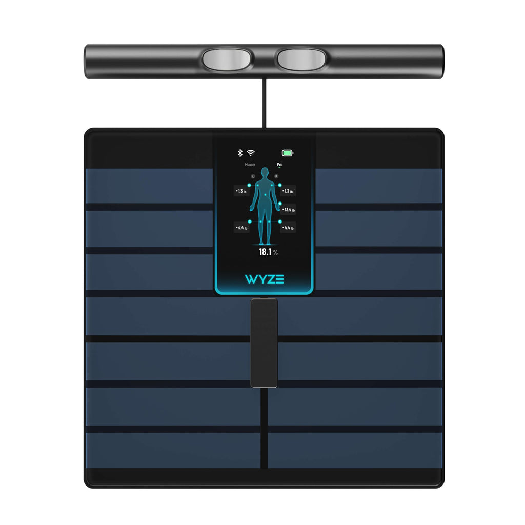 Wi-Fi & Bluetooth Body Composition Scale with Handle, 400 lbs, Black U6530