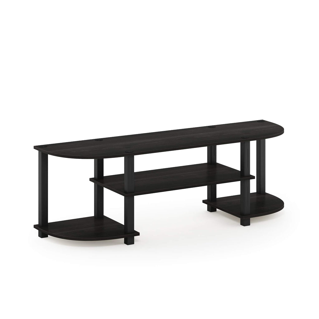 Espresso/Black TV Entertainment Center K797