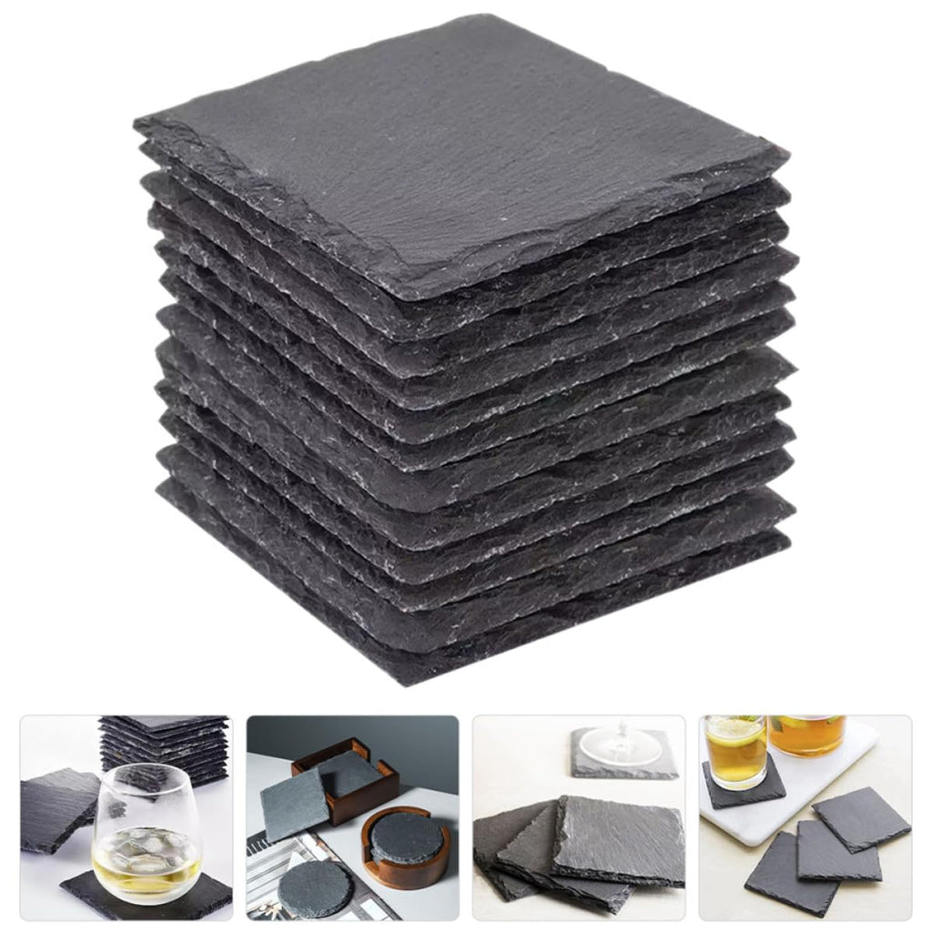 Natural Stone Drink Coasters Set Z48042