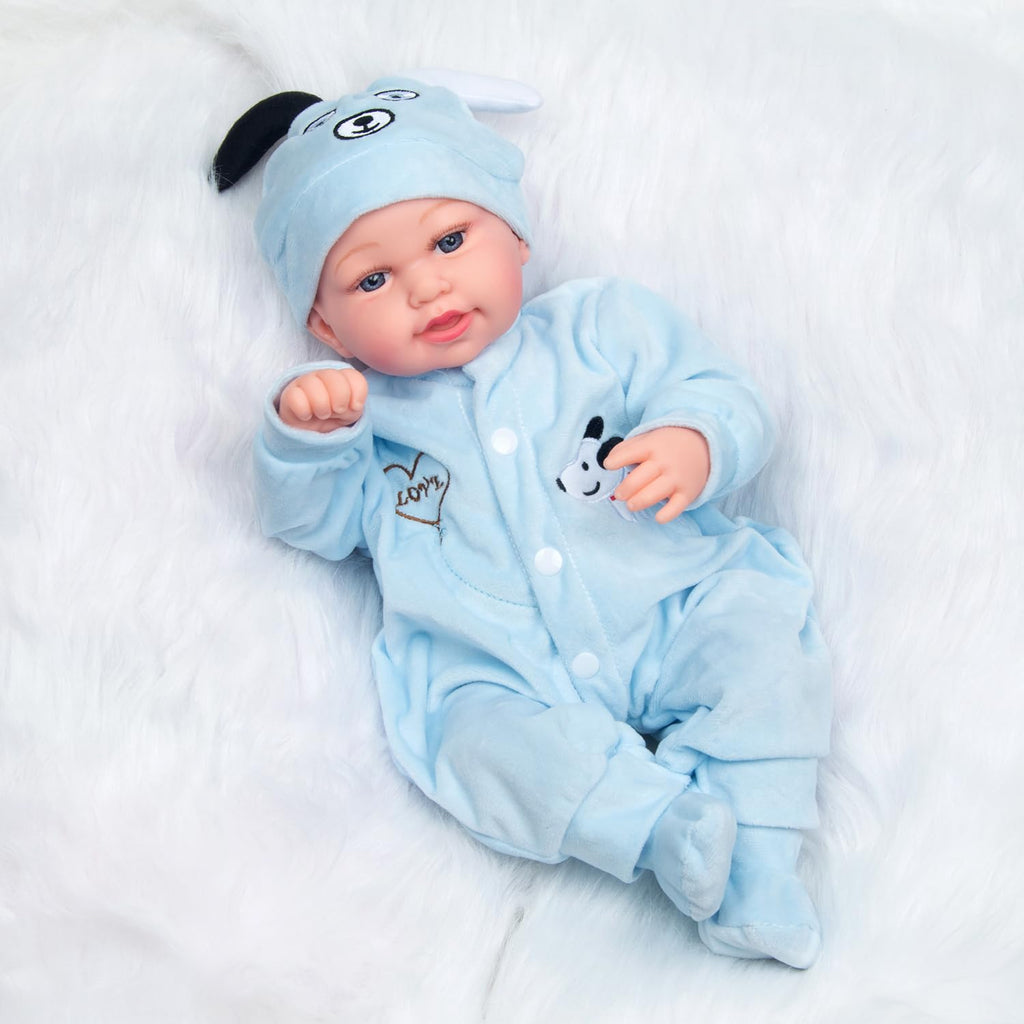 Blue Puppy 3-piece Doll Clothes M992189