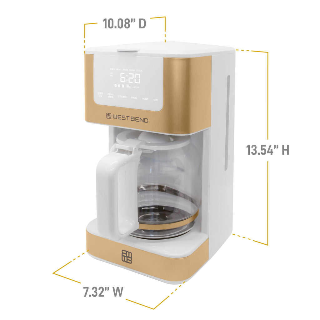 12-Cup Programmable Coffee Maker with Permanent Filter Z593162