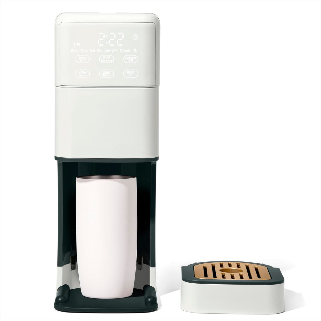 Single Serve Coffee Maker with Burr Grinder V5588