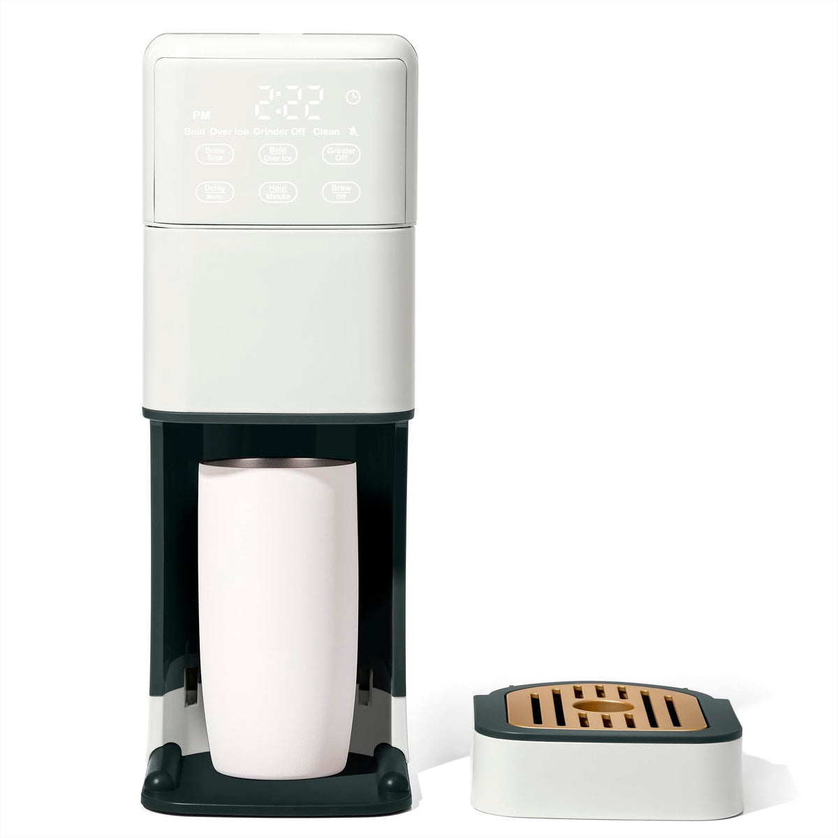 Single Serve Coffee Maker with Burr Grinder V5588